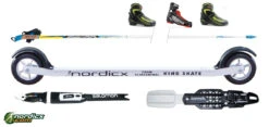 NORDICX Roller-Ski Bundle Skate Complete
