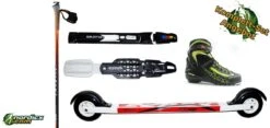 Rollerski Skate Bundle Advance (incl. Rollerski, Binding, Poles & Boots)