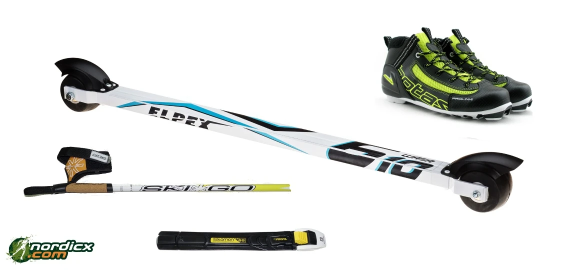 Rollerski Bundle Classic Advanced Complete 3 Rollerski Bundle Classic Advanced Complete